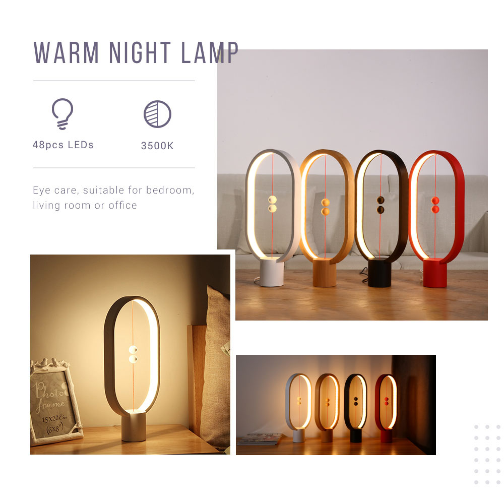 ZAN Design  LightMe Lampu  Tidur Heng Balance Indoor Table Lamp Night 